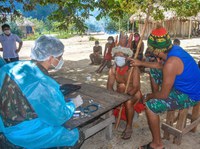 Atendimento médico: comunidades indígenas recebem apoio no combate à Covid-19