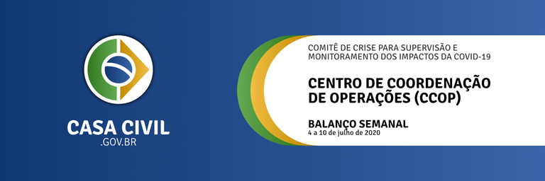Balanço de medidas do Governo Federal - 4 a 10 de julho