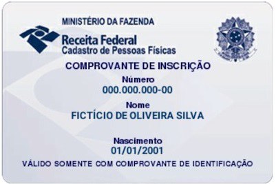 Documento digital de CPF
