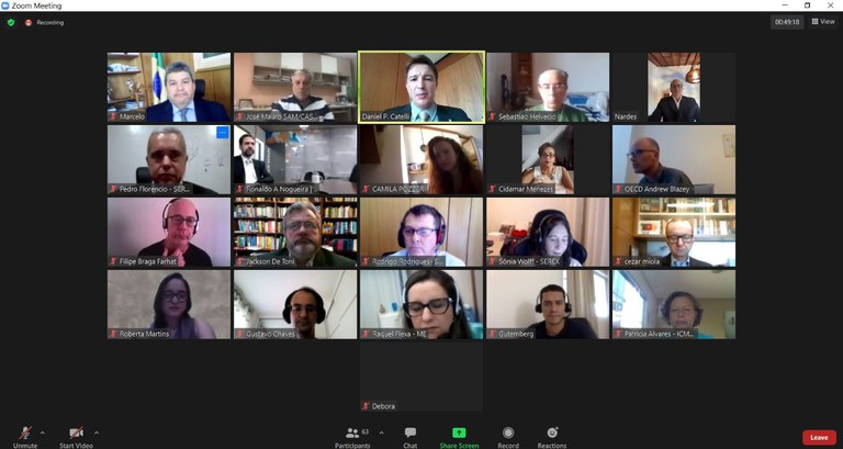 Décimo webinário aborda instrumentos e práticas de coordenação junto aos setoriais