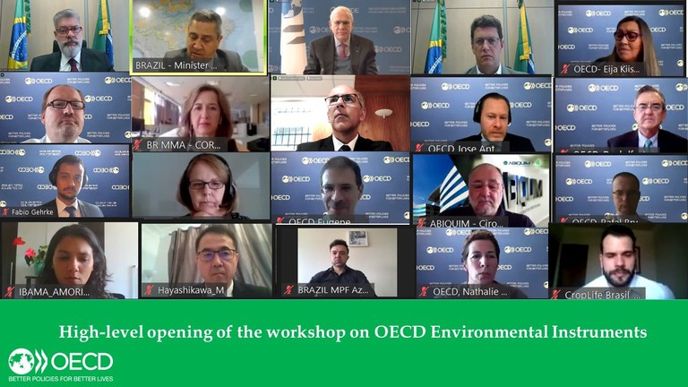 Brasil e OCDE avaliam avanços da política ambiental em encontro de alto nível