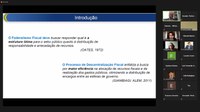 Quarto webinário discute a Coordenação orçamentária com entes subnacionais