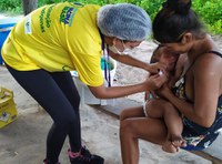 Novo reforço no combate à Covid-19 chega a aldeias indígenas