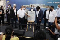 Governo Federal entrega reservatório de amortecimento do Córrego da Paciência