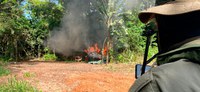 Operação contra o garimpo ilegal retira de circulação 111 aeronaves na Terra Indígena Yanomami