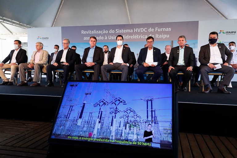 Cerimônia de Lançamento da Revitalização do Sistema HVDC de Furnas