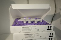 Chega ao Brasil novo lote de 936 mil doses de vacinas Covid-19 da Pfizer