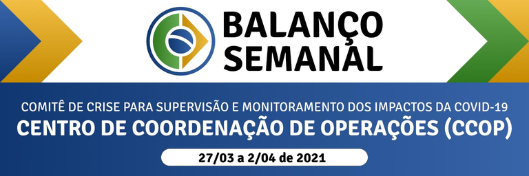 Balanço 26/03 a 2/04