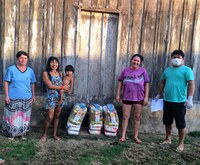 Entregues mais de 6.800 cestas de alimentos a famílias indígenas em Alagoas