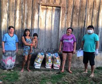 Entregues mais de 6.800 cestas de alimentos a famílias indígenas em Alagoas