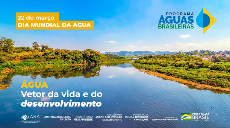 Governo Federal anuncia a parceira com dez empresas para ações do Programa Águas Brasileiras
