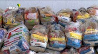 Lançado o projeto Brasil Fraterno com entrega de alimentos na cidade de Aparecida (SP)