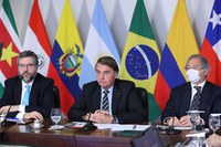 Prosul: presidente Jair Bolsonaro destaca medidas que o Brasil vem tomando para enfrentar a Covid-19