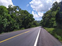 Ampliada a revitalização de rodovia catarinense importante para o transporte de cargas