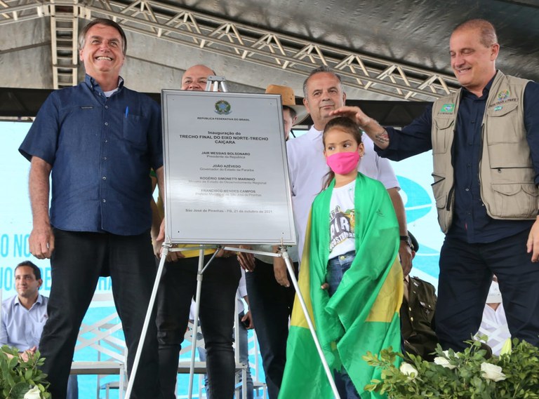 Inaugurado na Paraíba o último trecho de canal do Projeto de Integração do Rio São Francisco