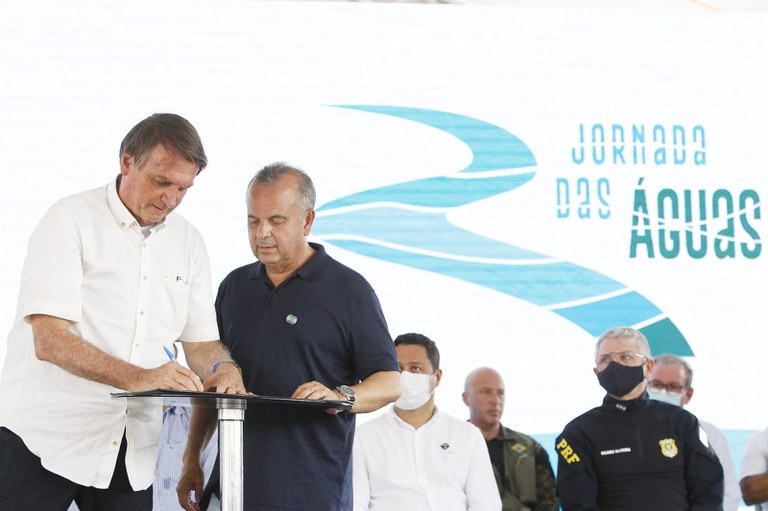 Jornada das Águas: investidos R$ 600 milhões para construção do Ramal do Salgado