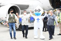 "Hoje é um dia histórico para o Brasil", disse Ciro Nogueira em evento que marcou o envio de 1,1 milhão de doses de vacinas para todo o Brasil