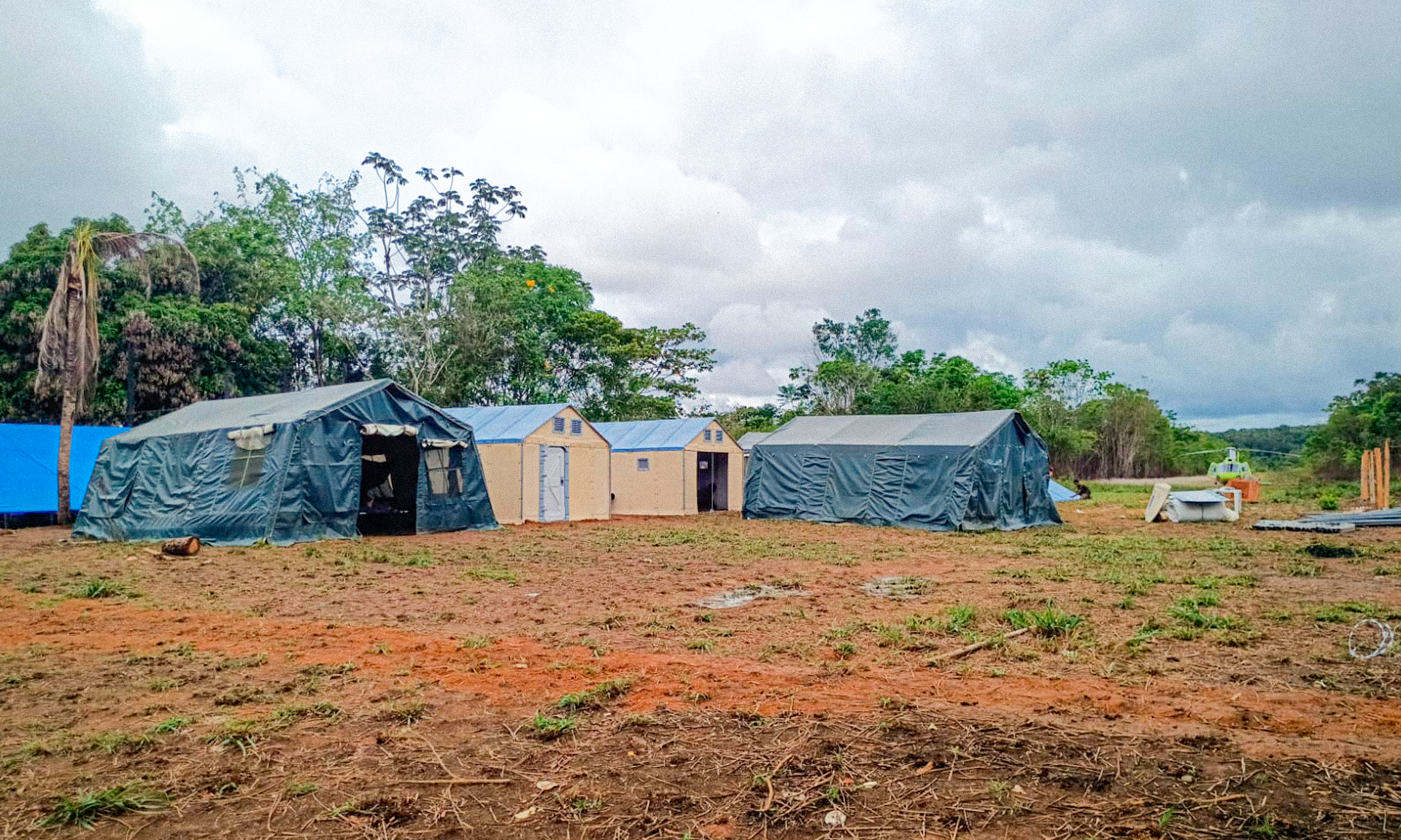 A base estratégica em Kayanau já permitiu 54 atendimentos em saúde, nenhum caso de malária detectado