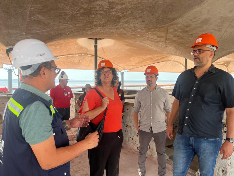 Equipe visitou o mercado nesta terça (23)