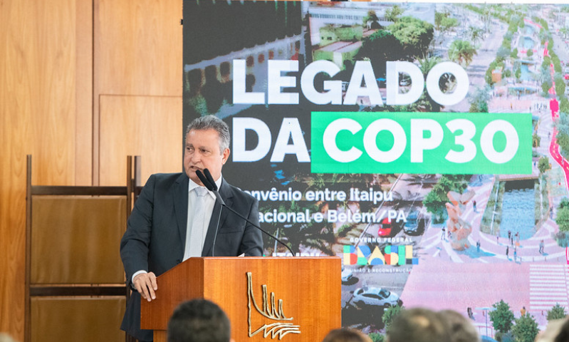 Em ato de preparação da COP na Amazônia, ministro da Casa Civil reforça importância de ecoar ao planeta a responsabilidade de todos contra catástrofes climáticas