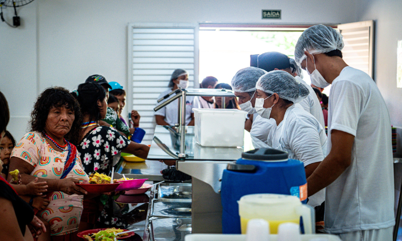 Após a reforma do refeitório e da cozinha, Governo Federal dá sequência à obra da Casai, em Boa Vista. Intervenções somam R$50 milhões em investimento