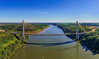 Com recursos do Novo PAC, Ponte da Integração Brasil-Paraguai inicia funcionamento em Foz do Iguaçu (PR)