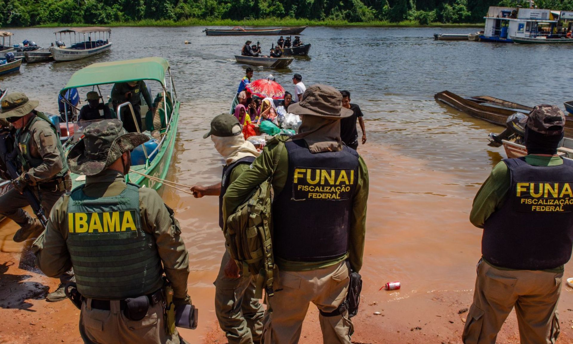 Ampliação de efetivo da Funai contribui com o processo de desintrusão em terras indígenas, como a Munduruku, no Pará