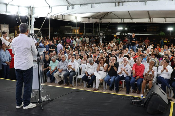Em Vitória da Conquista, ministro destacou investimentos do Governo Federal em prol da sociedade brasileira | Foto: Ailton Fernantes