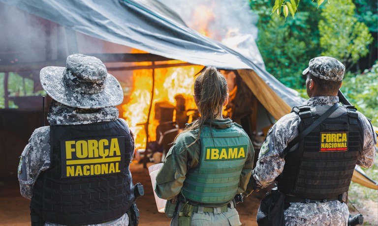 Operação federal impõe prejuízo de R$ 79 milhões ao garimpo ilegal na Terra Indígena Kayapó