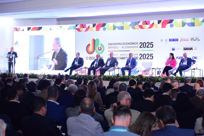 Encontro Empresarial Brasil-Alemanha visa estreitar o relacionamento entre as Nações para impulsionar negócios e sustentabilidade . | - Foto: Valter Pontes / FIEB