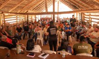 Em Amarante, no Maranhão, é realizada sexta reunião com etnorregiões da TI Arariboia sobre operação de desintrusão