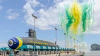 Novo PAC consolida investimento na indústria naval com lançamento ao mar do submarino Almirante Karam