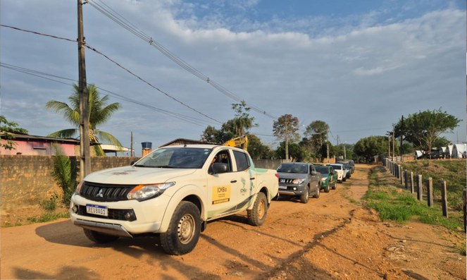 Primeira fase de operação na TI Uru-Eu-Wau-Wau impõe prejuízo de R$ 7,5 milhões a infratores Ações de policiamento ostensivo, fiscalização foram realizadas no interior e no entorno da TI | Foto: Censipam