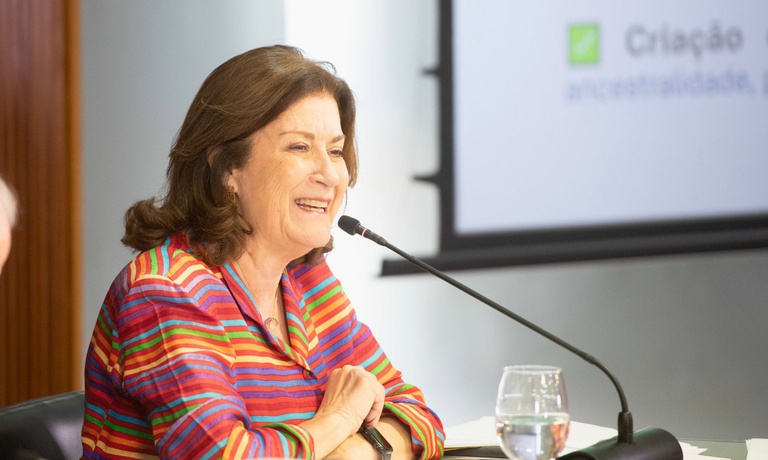 Ministra Miriam Belchior destaca resultados alcançados e prioridades do governo para os próximos meses. - Foto: Henrique Raynal | CC
