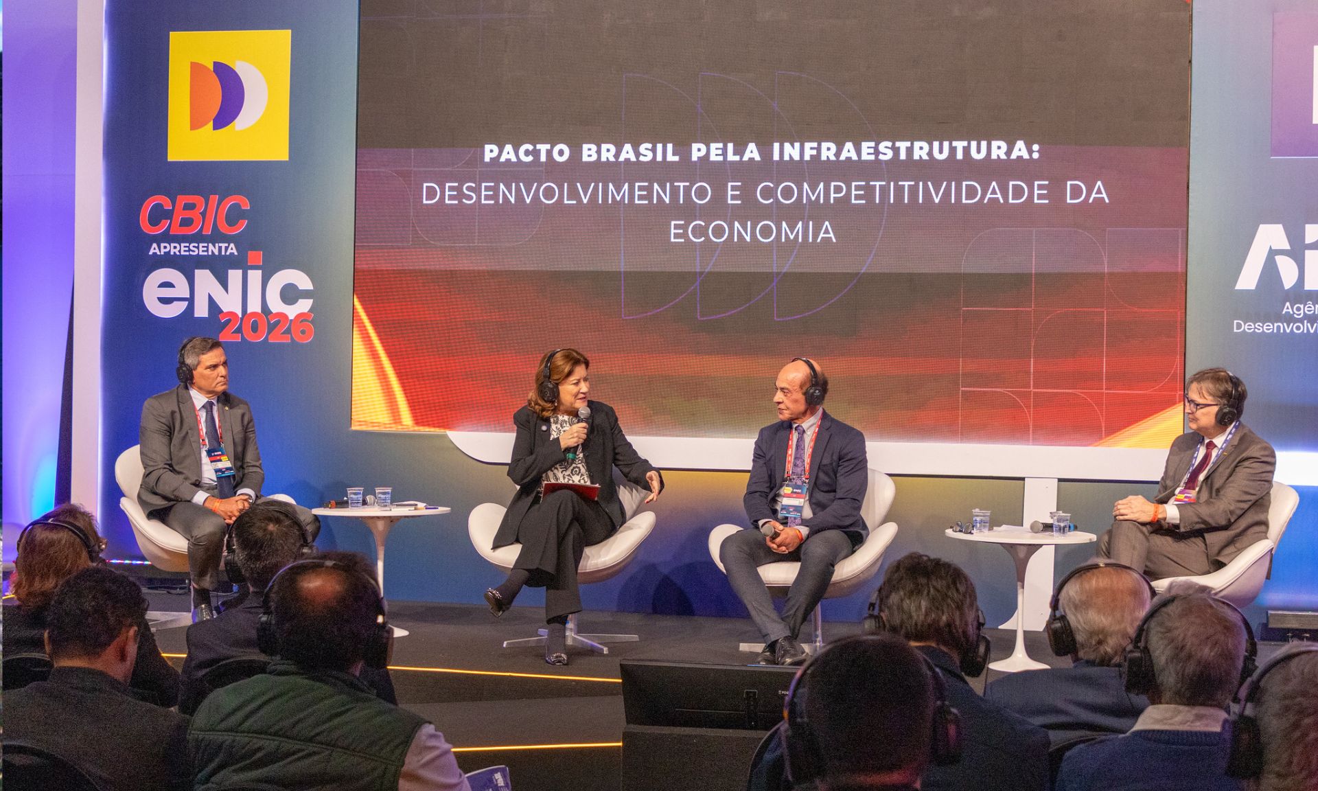 Durante o Enic 2026, ministra da Casa Civil destacou recorde de investimentos em infraestrutura e parceria com setor privado