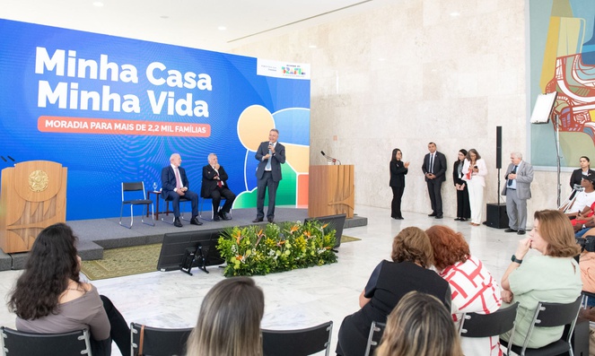 Ministro Rui Costa destacou importância das unidades habitacionais na vida das famílias brasileiras | Foto: Henrique Raynal/CC
