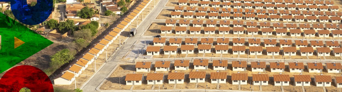 Casas do programa Minha Casa Minha Vida