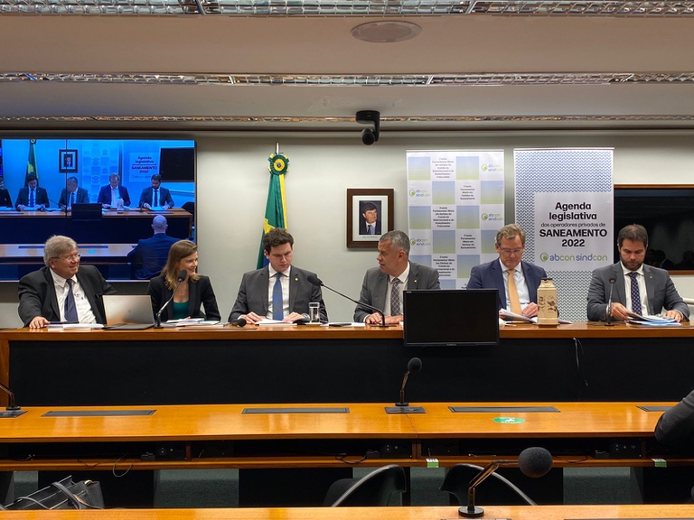 Lançamento da Agenda Legislativa do Saneamento 2022