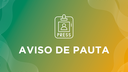 Aviso de Pauta