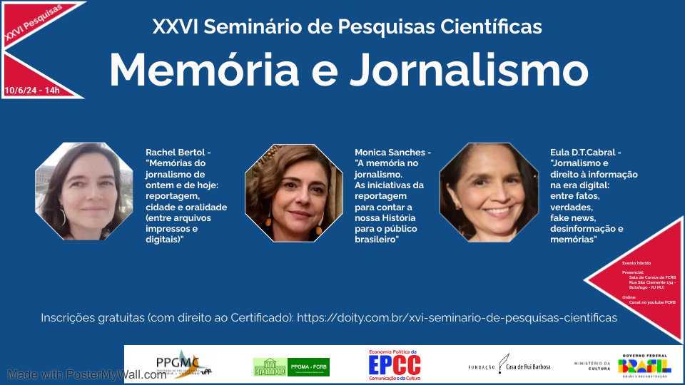 XXVI Seminário de Pesquisas Científicas - Memória e Jornalismo