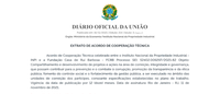 FCRB e INPI assinam Acordo de Cooperação Técnica