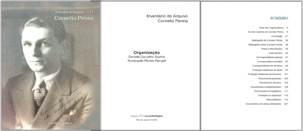 FCRB lança o e-book Inventário do Arquivo Cornelio Penna