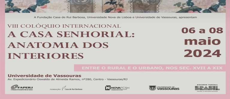 VIII Colóquio Internacional A Casa Senhorial 