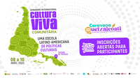 Abertas as inscrições para o Seminário Internacional sobre Cultura Viva Comunitária, no México
