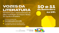 Arquivo-Museu de Literatura Brasileira promove seminário para construção coletiva do Plano Museológico 2027–2031