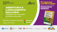 Fundação Casa de Rui Barbosa lança livro sobre desenvolvimento e políticas culturais latino-americanas na Mondiacult 2025