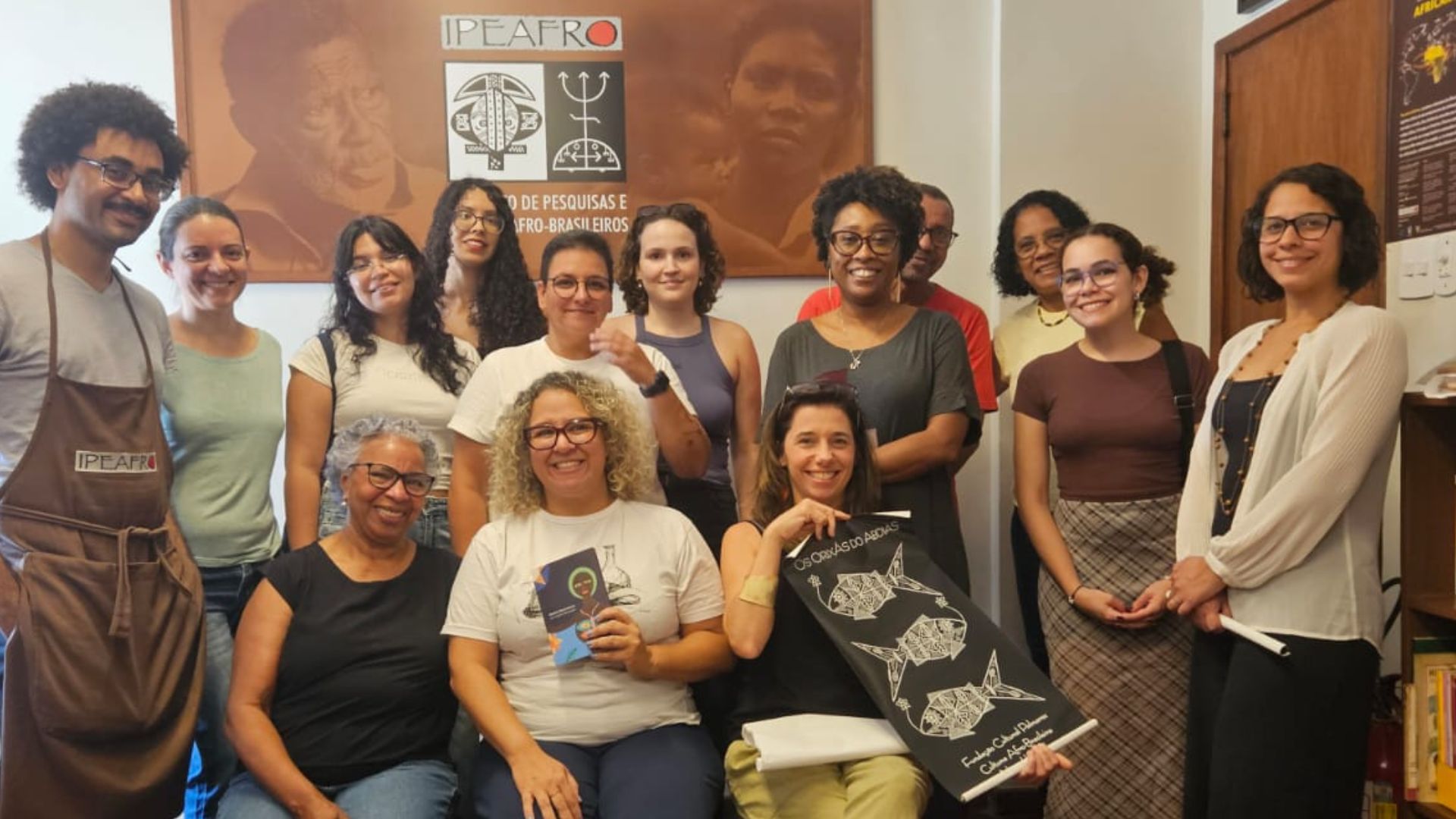 Casa Rui realiza visita ao Ipeafro e amplia articulação entre instituições de memória