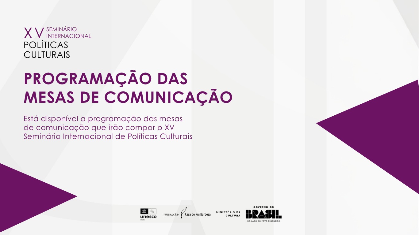 XV SIPC: Confira a programação das Mesa de Comunicação