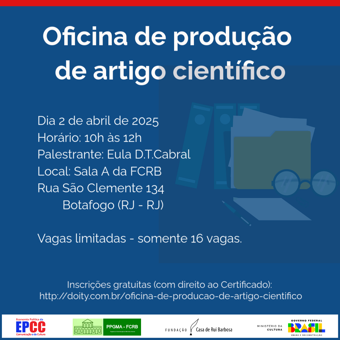 Oficina de produção de artigo científico