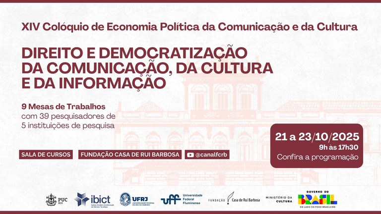XIV Colóquio de Economia Política da Comunicação e da Cultura 